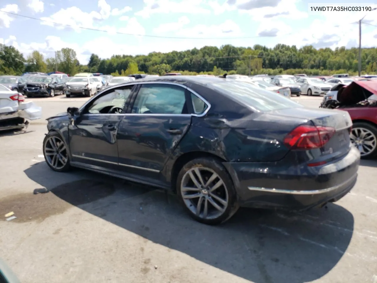 2017 Volkswagen Passat R-Line VIN: 1VWDT7A35HC033190 Lot: 70229664