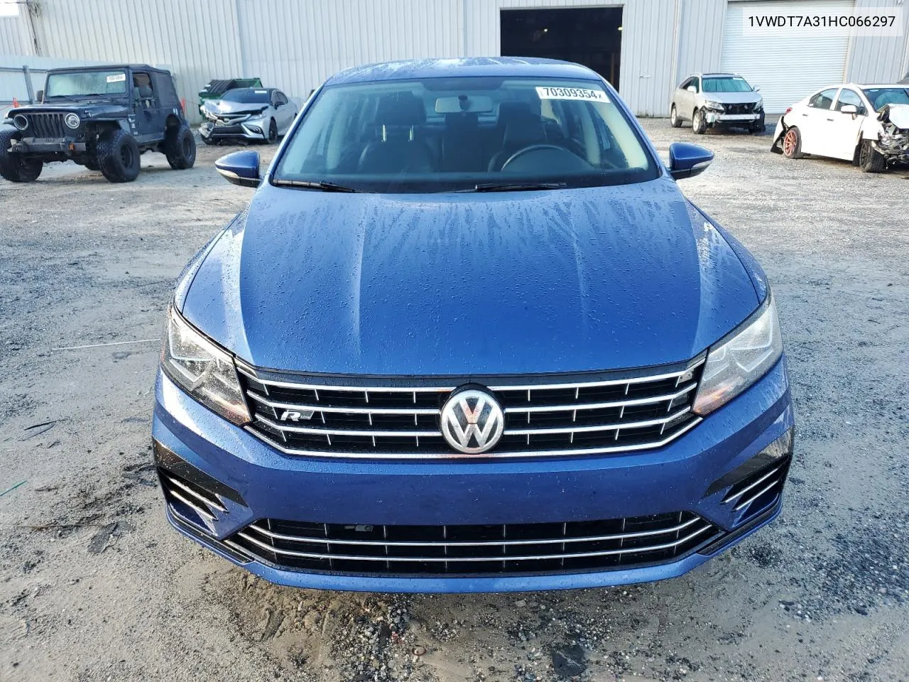 2017 Volkswagen Passat R-Line VIN: 1VWDT7A31HC066297 Lot: 70309354