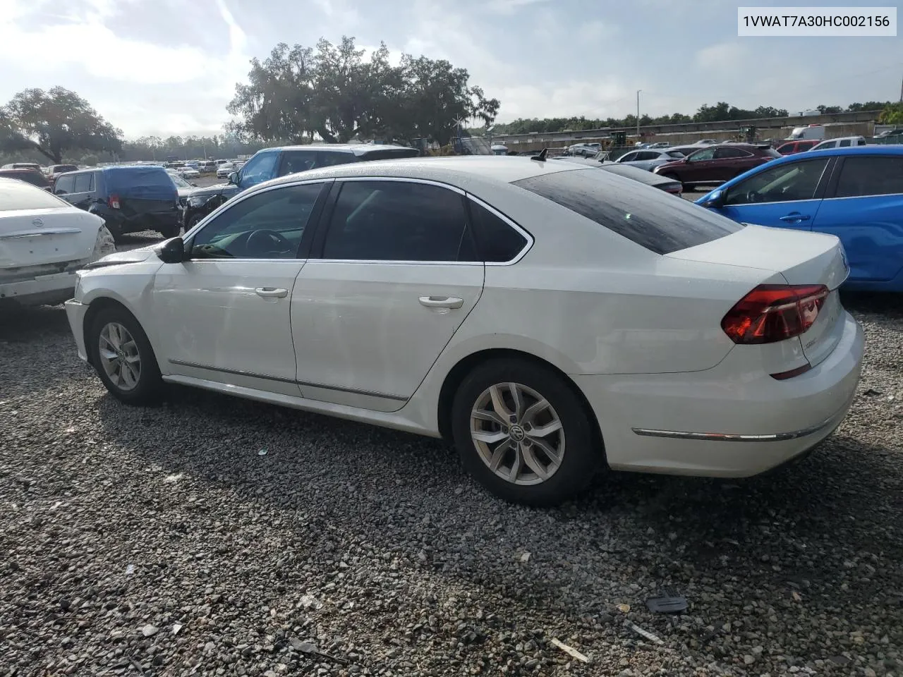 2017 Volkswagen Passat S VIN: 1VWAT7A30HC002156 Lot: 70464204