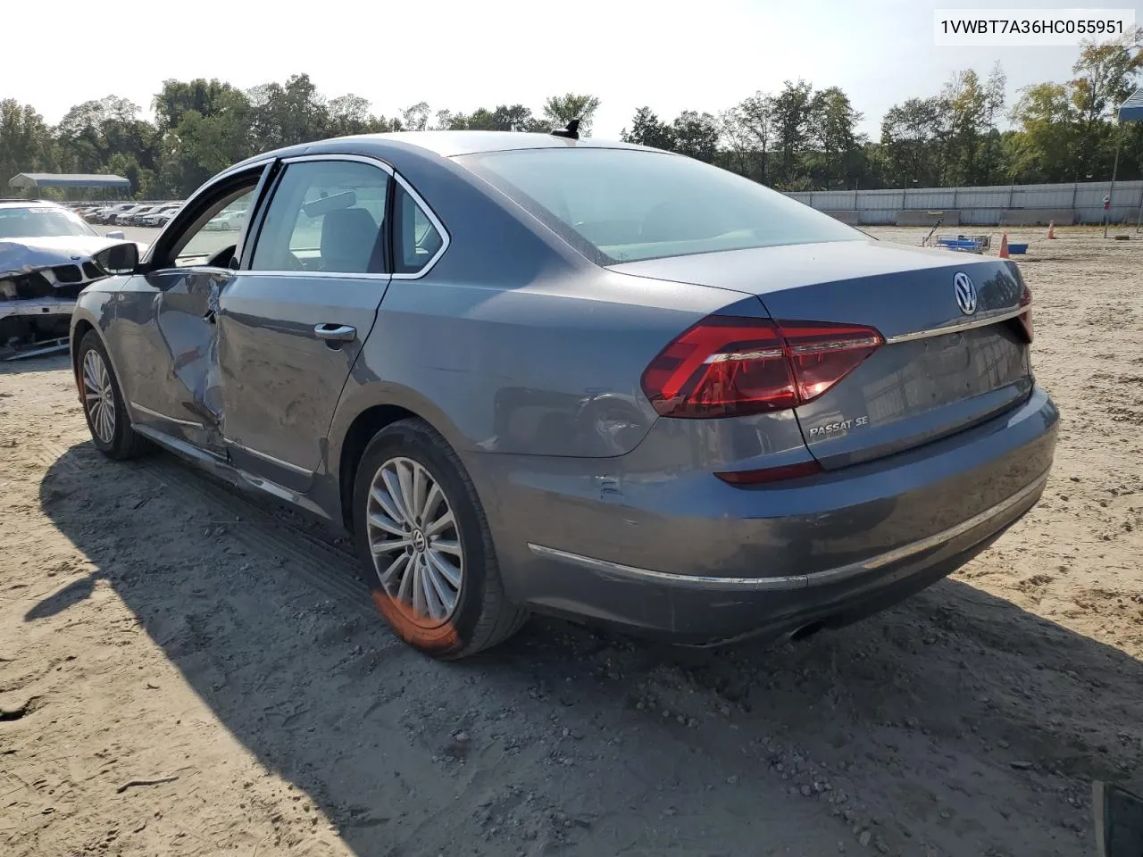 2017 Volkswagen Passat Se VIN: 1VWBT7A36HC055951 Lot: 70788624