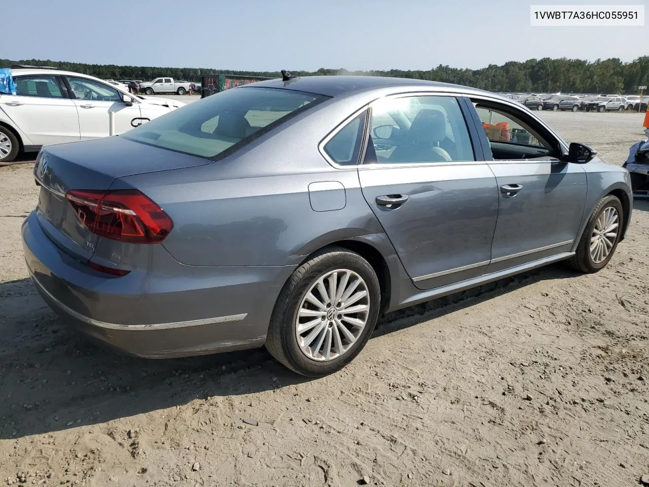 2017 Volkswagen Passat Se VIN: 1VWBT7A36HC055951 Lot: 70788624