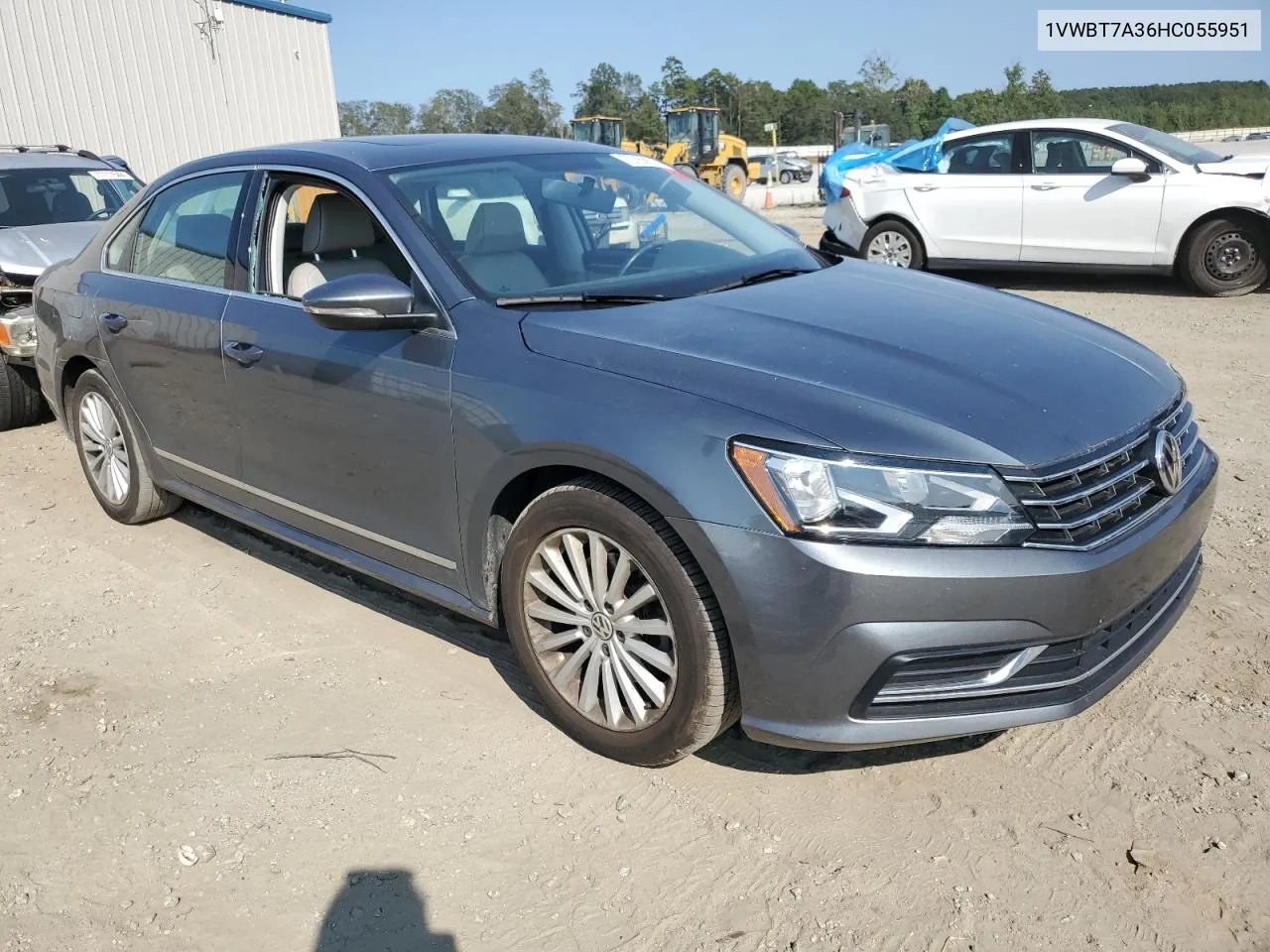 2017 Volkswagen Passat Se VIN: 1VWBT7A36HC055951 Lot: 70788624