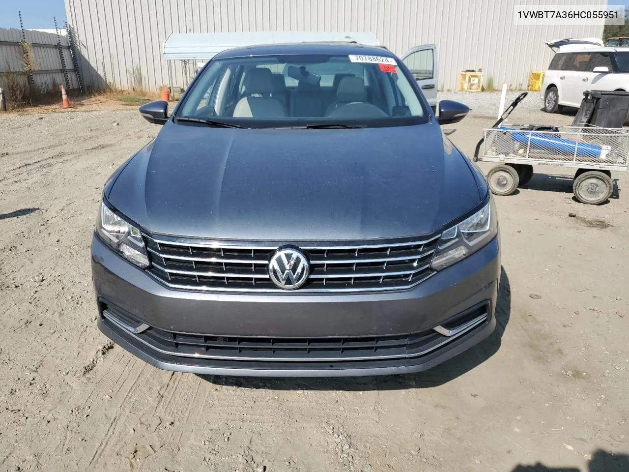 2017 Volkswagen Passat Se VIN: 1VWBT7A36HC055951 Lot: 70788624