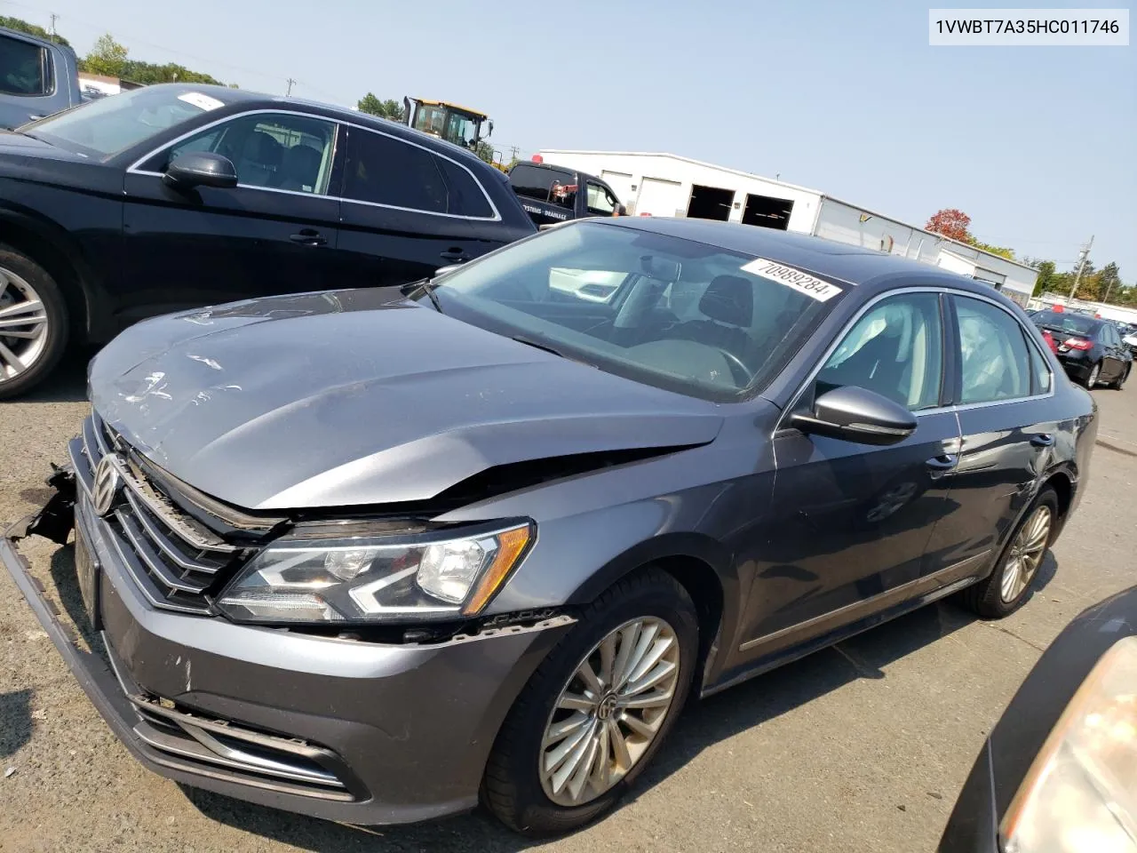 2017 Volkswagen Passat Se VIN: 1VWBT7A35HC011746 Lot: 70989284