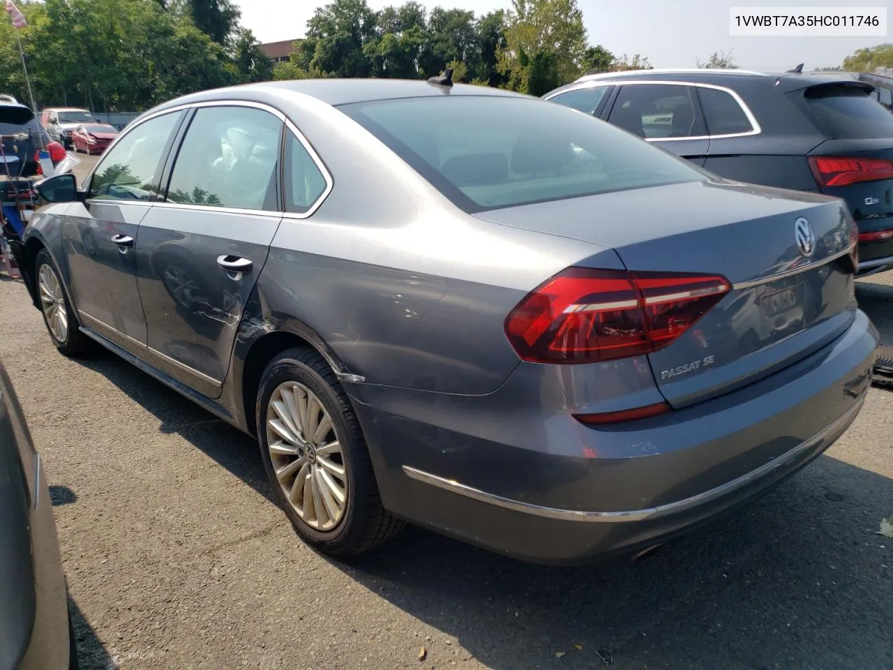 2017 Volkswagen Passat Se VIN: 1VWBT7A35HC011746 Lot: 70989284