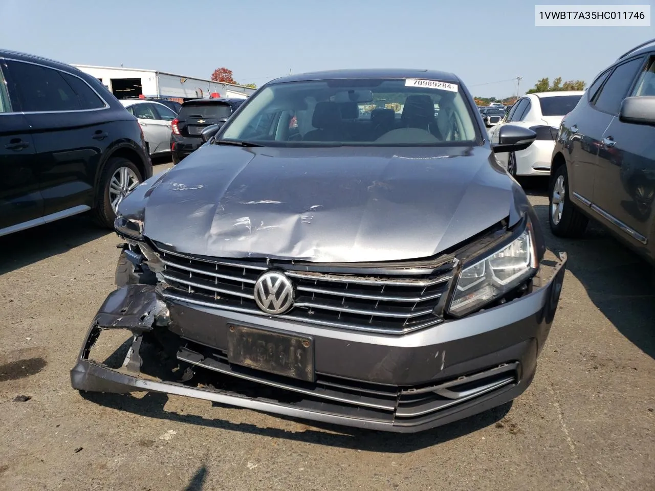 1VWBT7A35HC011746 2017 Volkswagen Passat Se