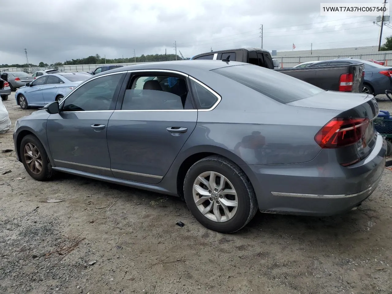 2017 Volkswagen Passat S VIN: 1VWAT7A37HC067540 Lot: 71304274