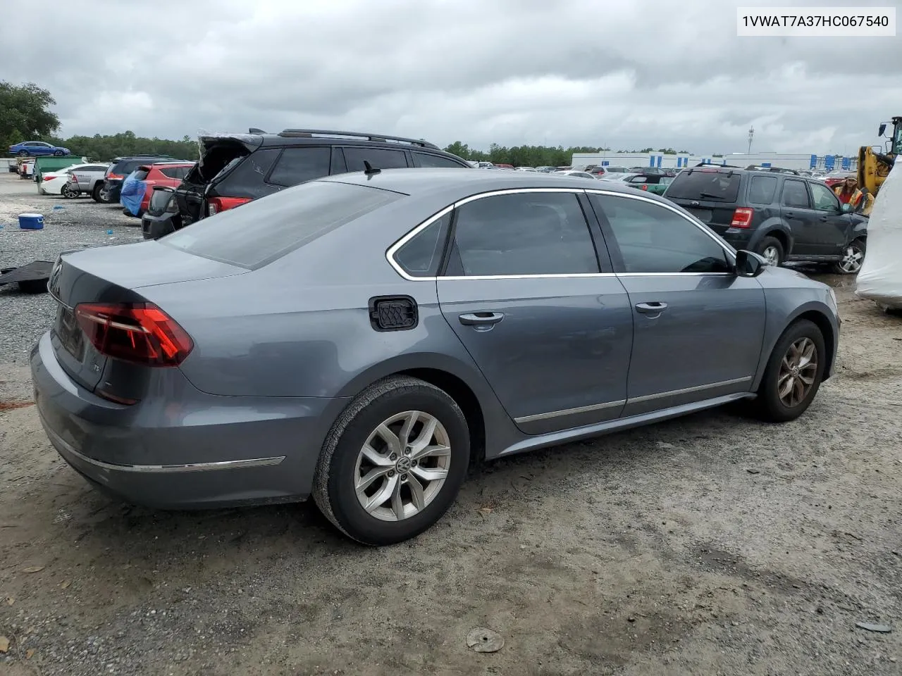 2017 Volkswagen Passat S VIN: 1VWAT7A37HC067540 Lot: 71304274