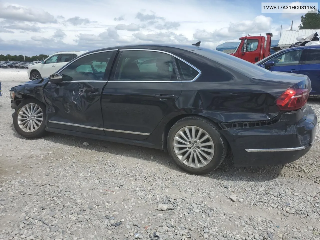 2017 Volkswagen Passat Se VIN: 1VWBT7A31HC031153 Lot: 71392624