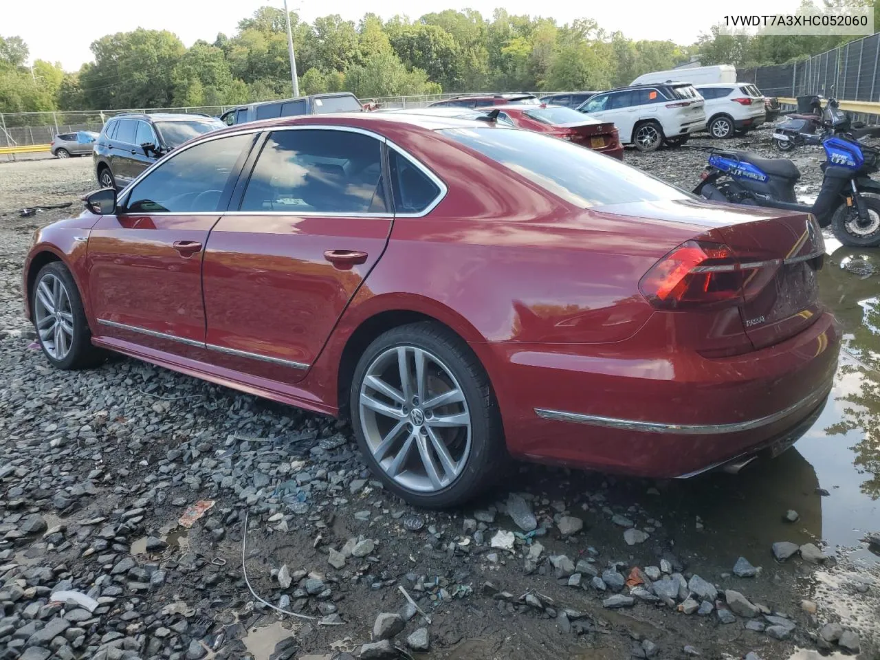 2017 Volkswagen Passat R-Line VIN: 1VWDT7A3XHC052060 Lot: 71803804