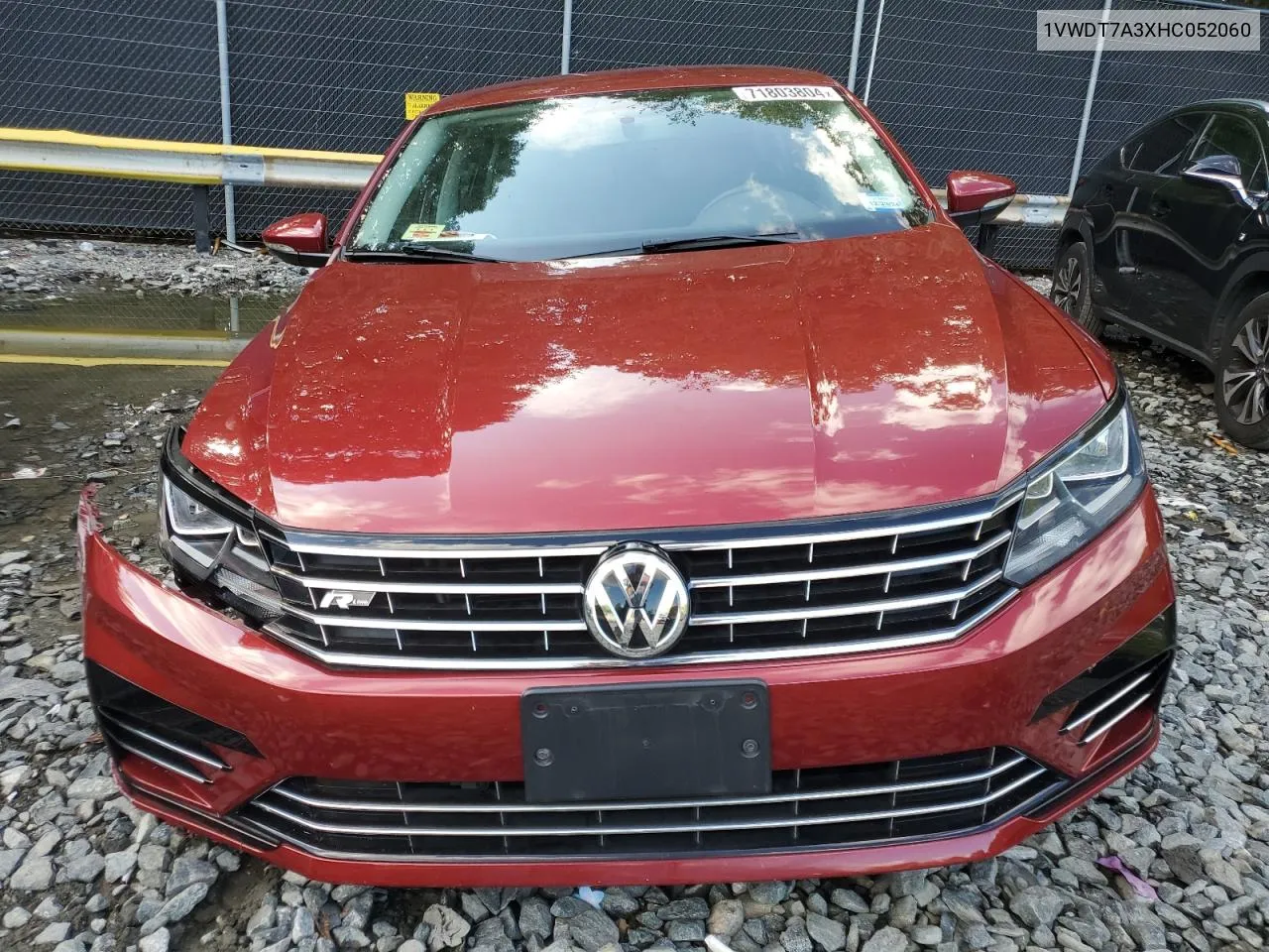 2017 Volkswagen Passat R-Line VIN: 1VWDT7A3XHC052060 Lot: 71803804