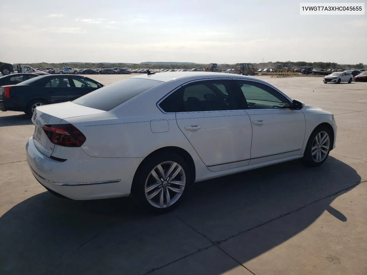 2017 Volkswagen Passat Se VIN: 1VWGT7A3XHC045655 Lot: 71805734