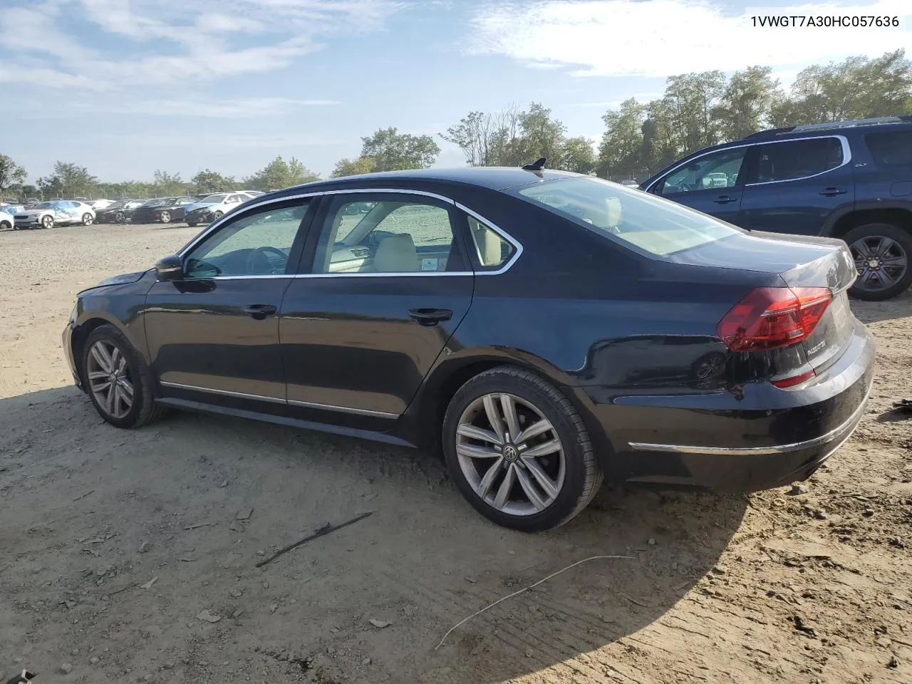 2017 Volkswagen Passat Se VIN: 1VWGT7A30HC057636 Lot: 72212834