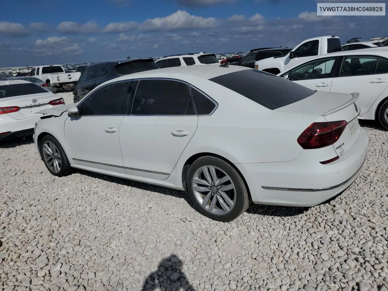 2017 Volkswagen Passat Se VIN: 1VWGT7A38HC048828 Lot: 72416314