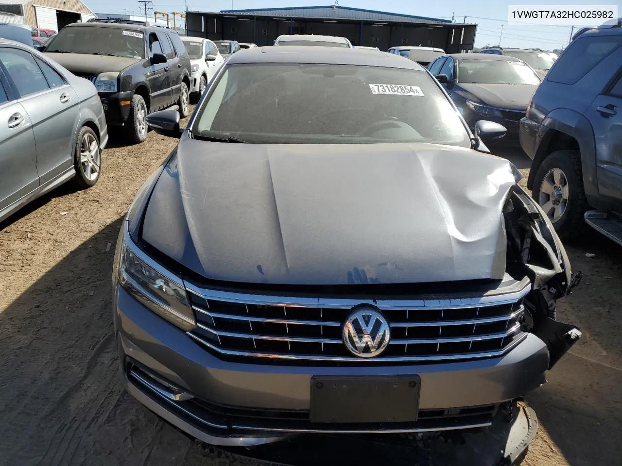 2017 Volkswagen Passat Se VIN: 1VWGT7A32HC025982 Lot: 73182854