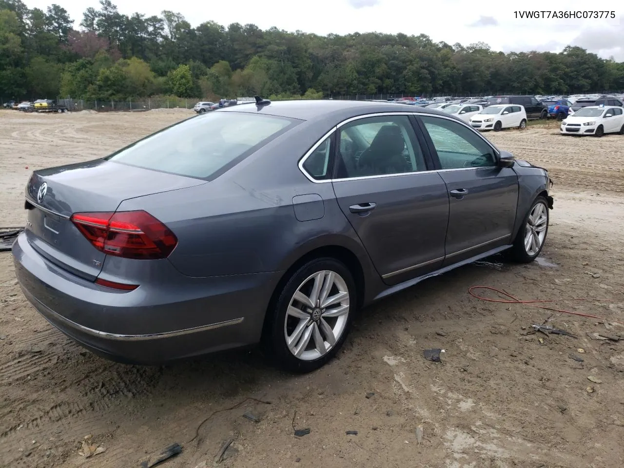 2017 Volkswagen Passat Se VIN: 1VWGT7A36HC073775 Lot: 73550124