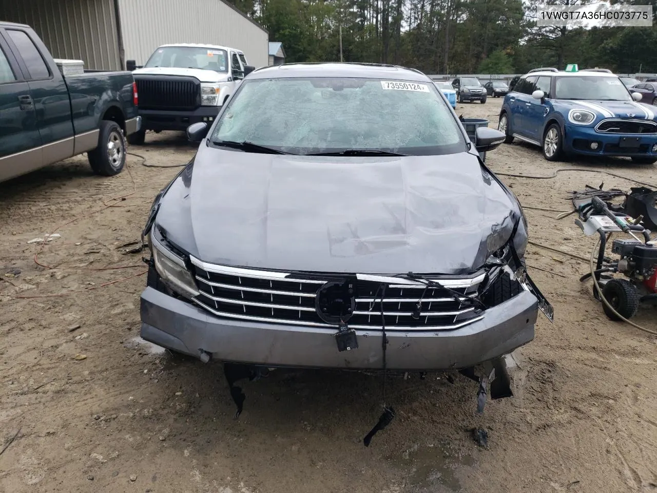 2017 Volkswagen Passat Se VIN: 1VWGT7A36HC073775 Lot: 73550124