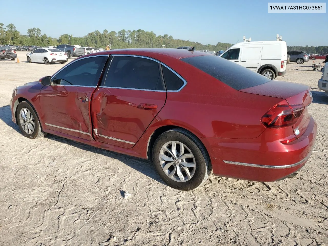 2017 Volkswagen Passat S VIN: 1VWAT7A31HC073561 Lot: 73593874