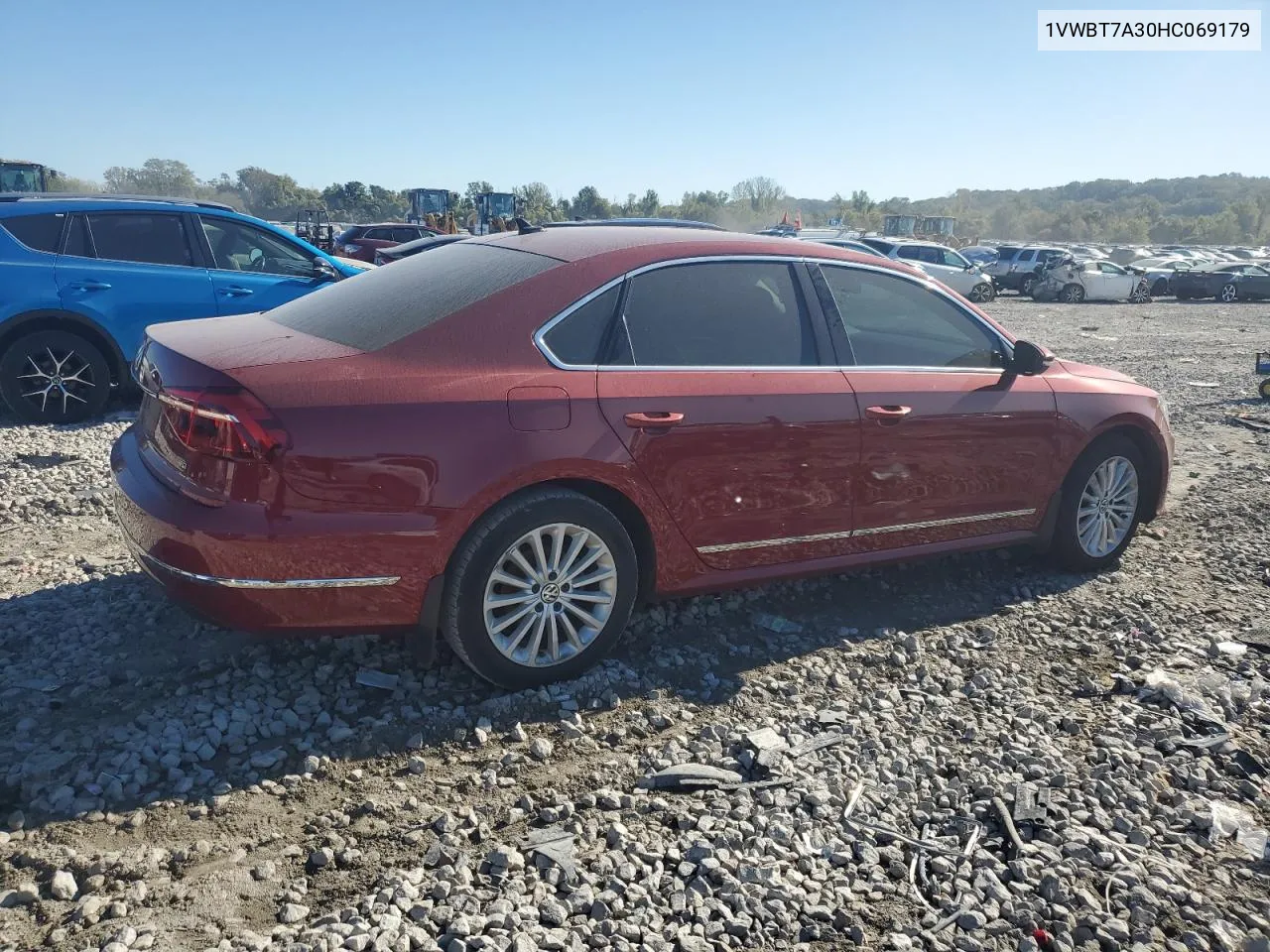 2017 Volkswagen Passat Se VIN: 1VWBT7A30HC069179 Lot: 73807964