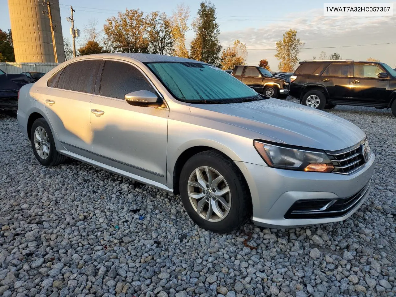 2017 Volkswagen Passat S VIN: 1VWAT7A32HC057367 Lot: 74003164