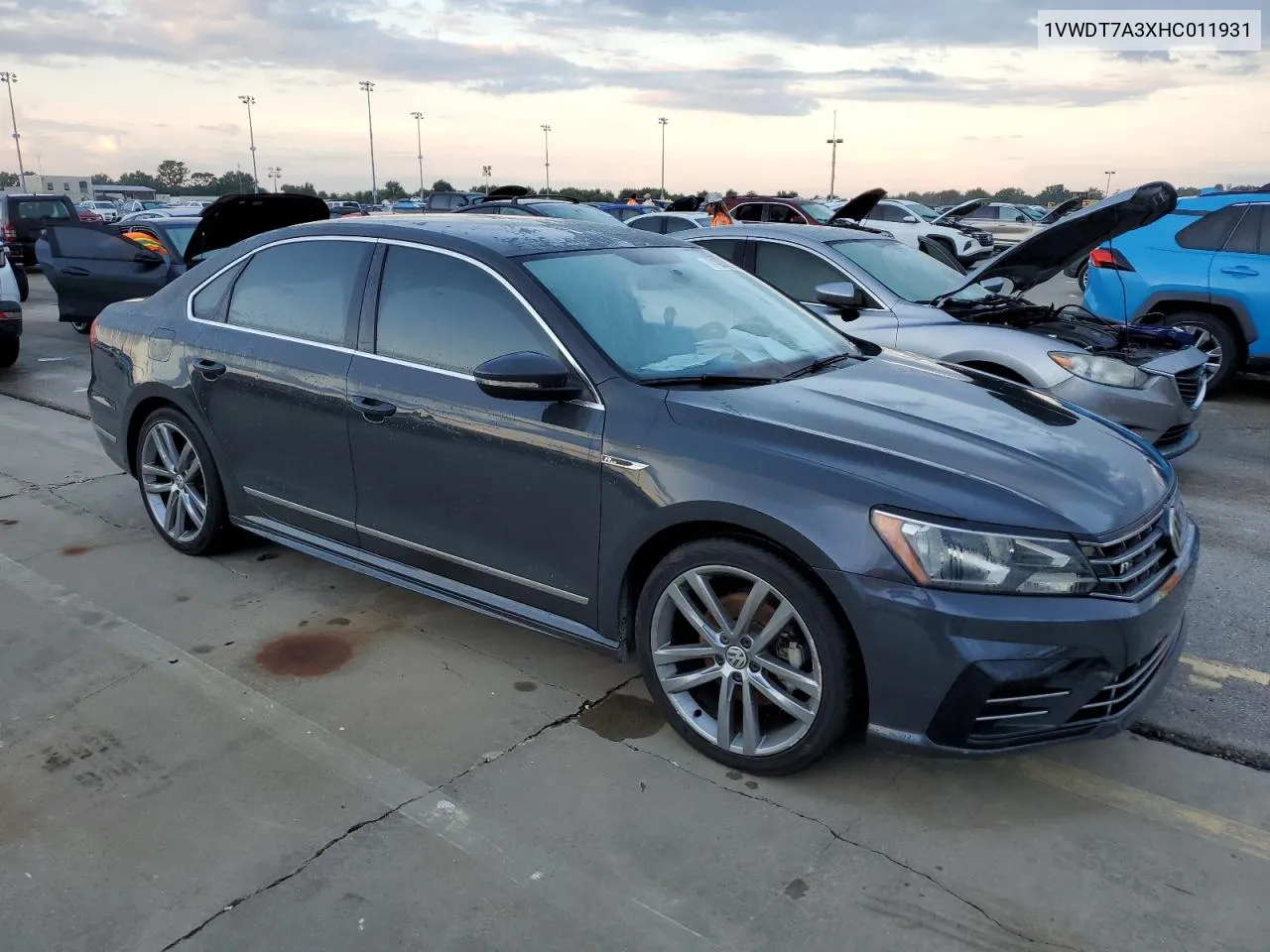 2017 Volkswagen Passat R-Line VIN: 1VWDT7A3XHC011931 Lot: 74003714