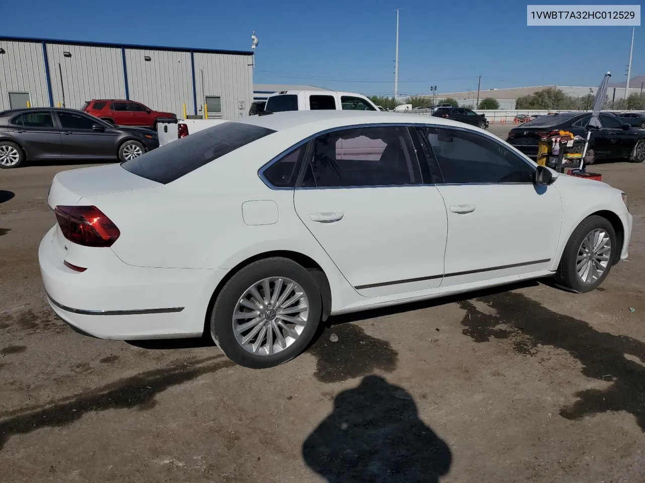 2017 Volkswagen Passat Se VIN: 1VWBT7A32HC012529 Lot: 74152254