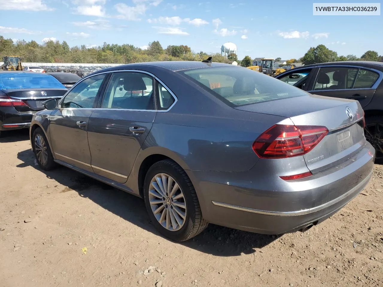 2017 Volkswagen Passat Se VIN: 1VWBT7A33HC036239 Lot: 74178494