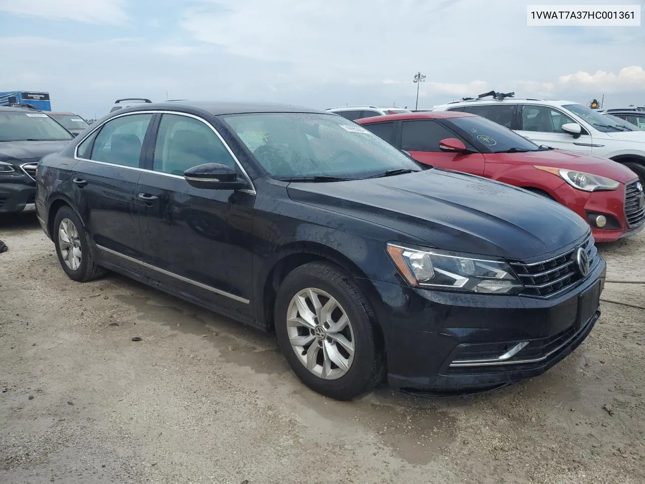 2017 Volkswagen Passat S VIN: 1VWAT7A37HC001361 Lot: 74495304