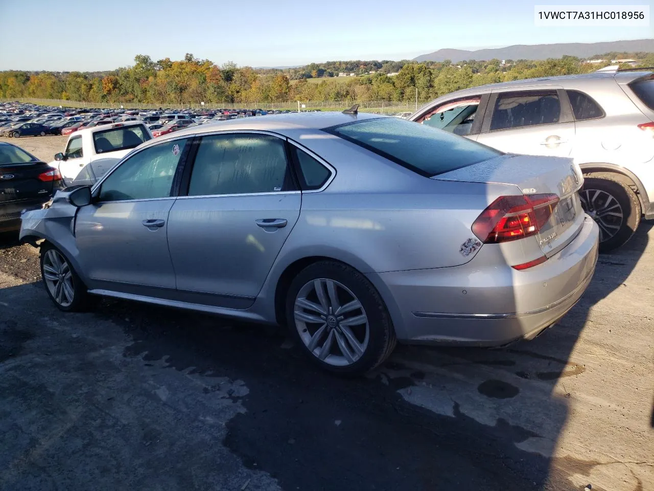 1VWCT7A31HC018956 2017 Volkswagen Passat Sel Premium