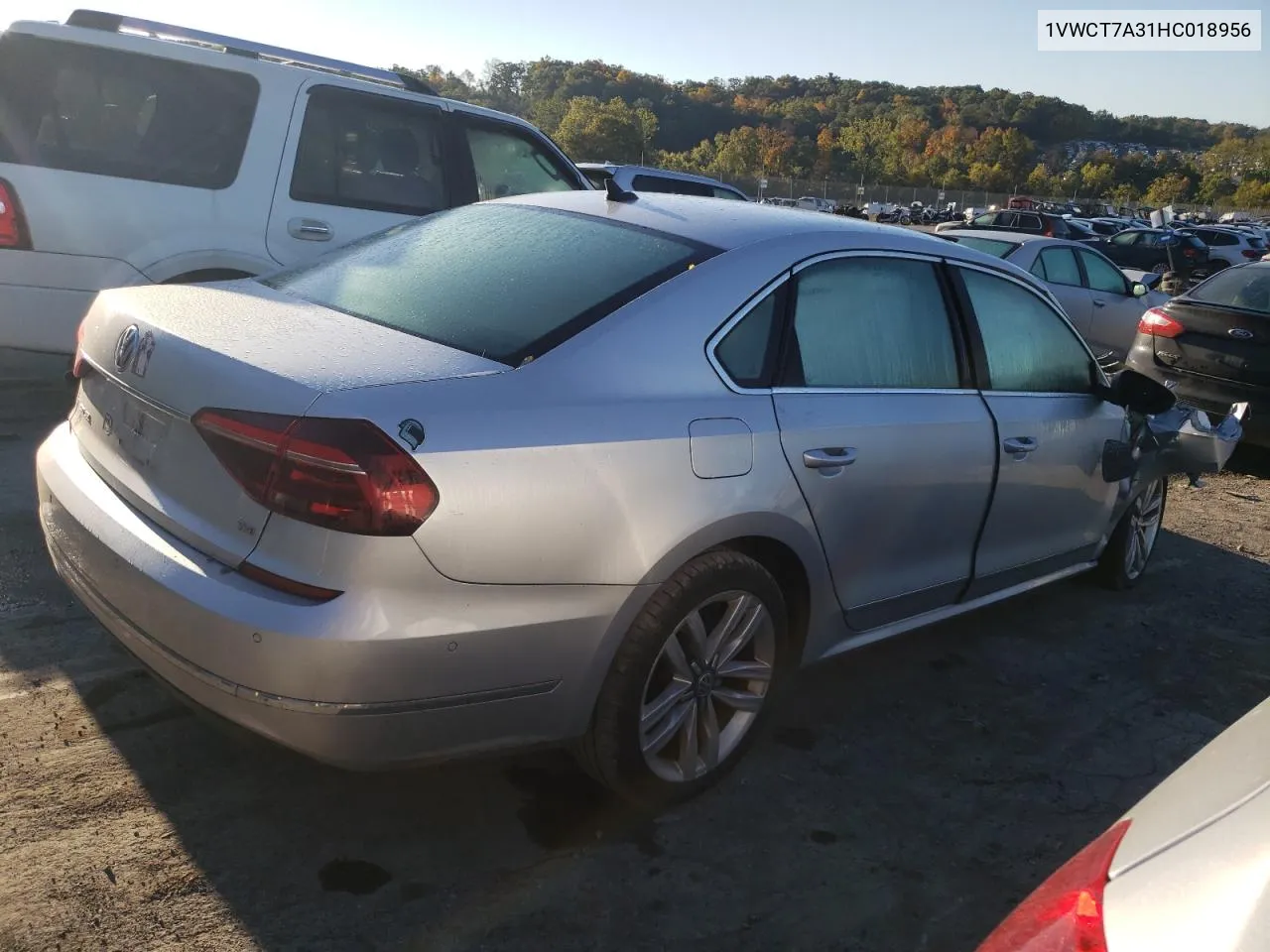 1VWCT7A31HC018956 2017 Volkswagen Passat Sel Premium