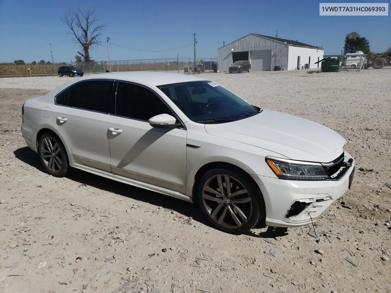 2017 Volkswagen Passat R-Line VIN: 1VWDT7A31HC069393 Lot: 75513444