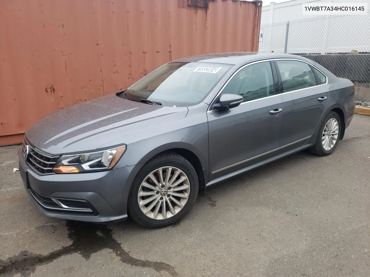 2017 Volkswagen Passat Se VIN: 1VWBT7A34HC016145 Lot: 75552804