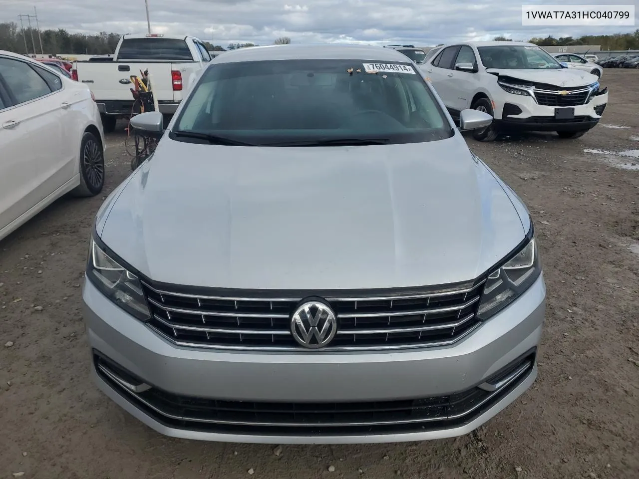 2017 Volkswagen Passat S VIN: 1VWAT7A31HC040799 Lot: 76044914