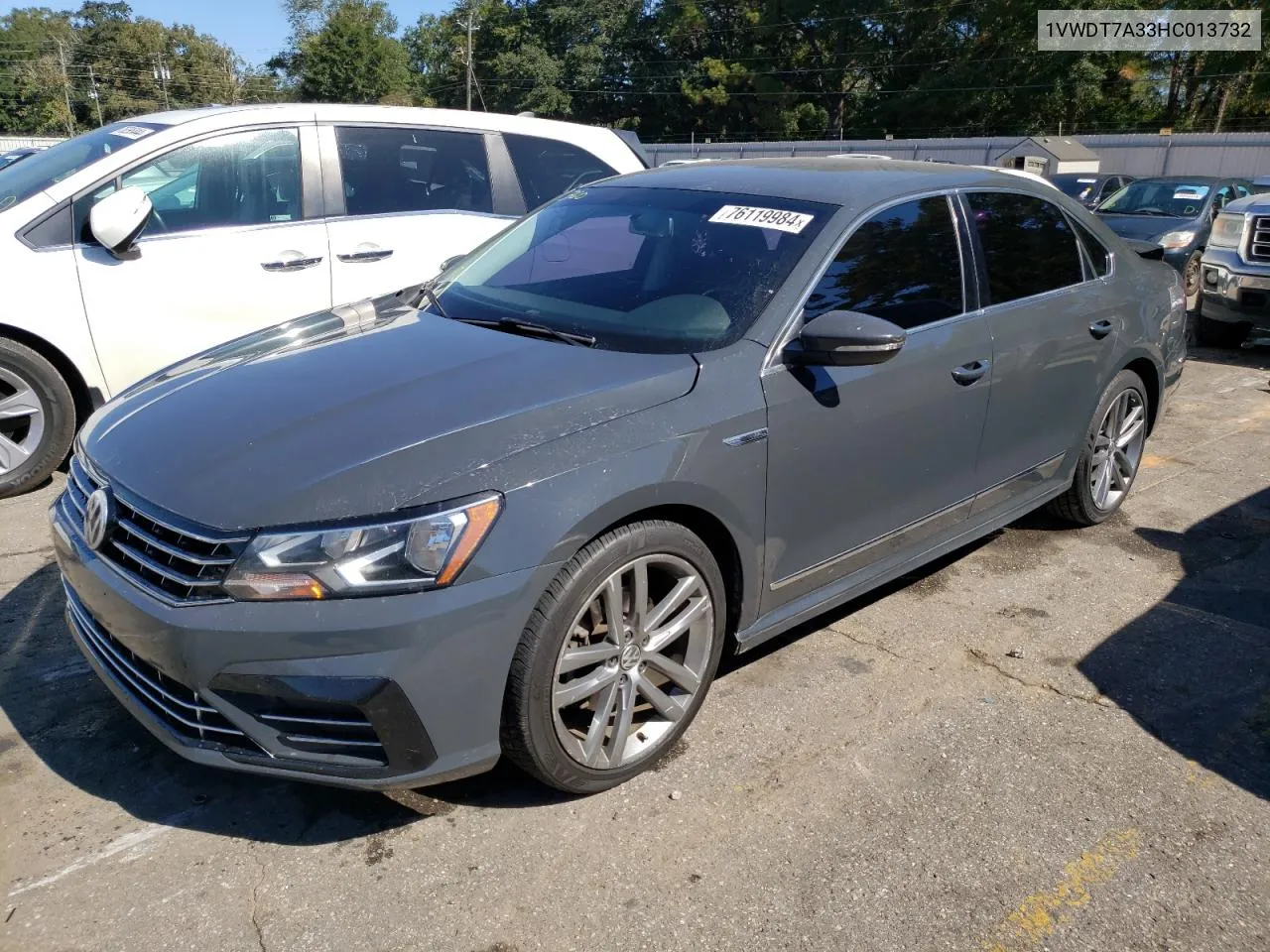 2017 Volkswagen Passat R-Line VIN: 1VWDT7A33HC013732 Lot: 76119984