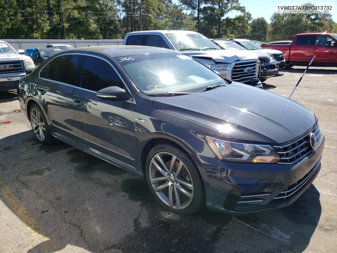 2017 Volkswagen Passat R-Line VIN: 1VWDT7A33HC013732 Lot: 76119984