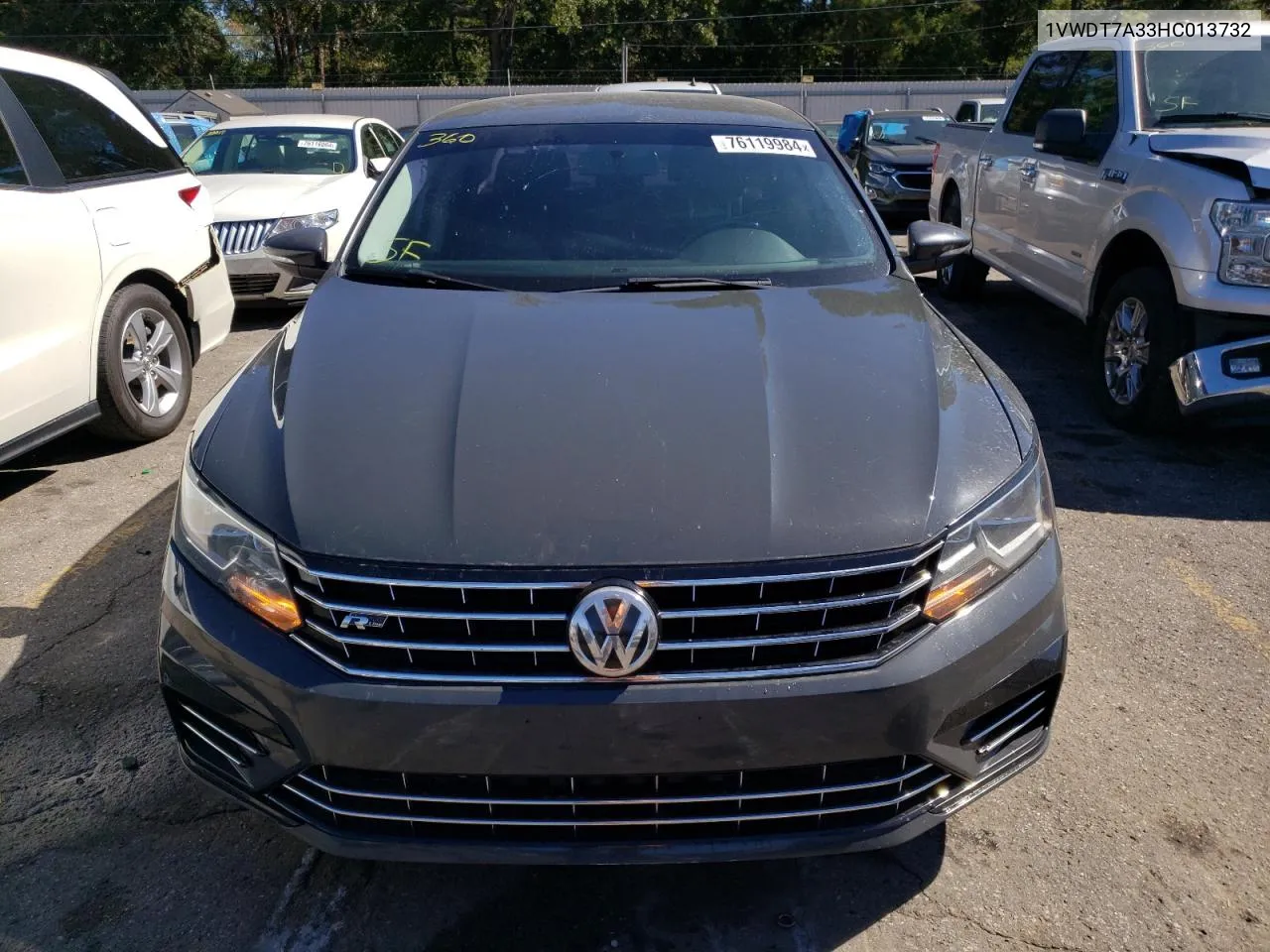 2017 Volkswagen Passat R-Line VIN: 1VWDT7A33HC013732 Lot: 76119984