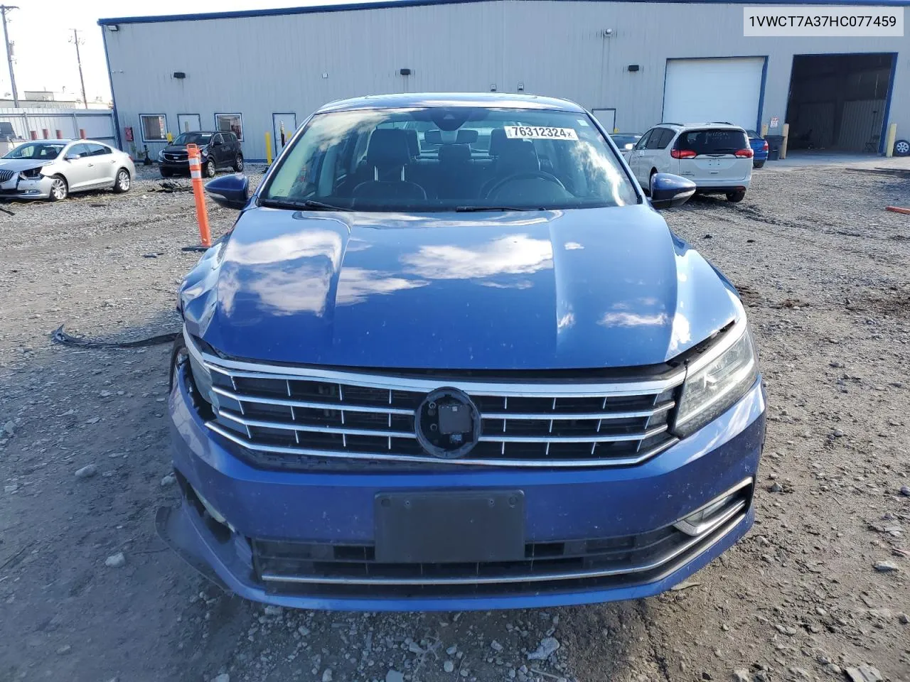 2017 Volkswagen Passat Sel Premium VIN: 1VWCT7A37HC077459 Lot: 76312324