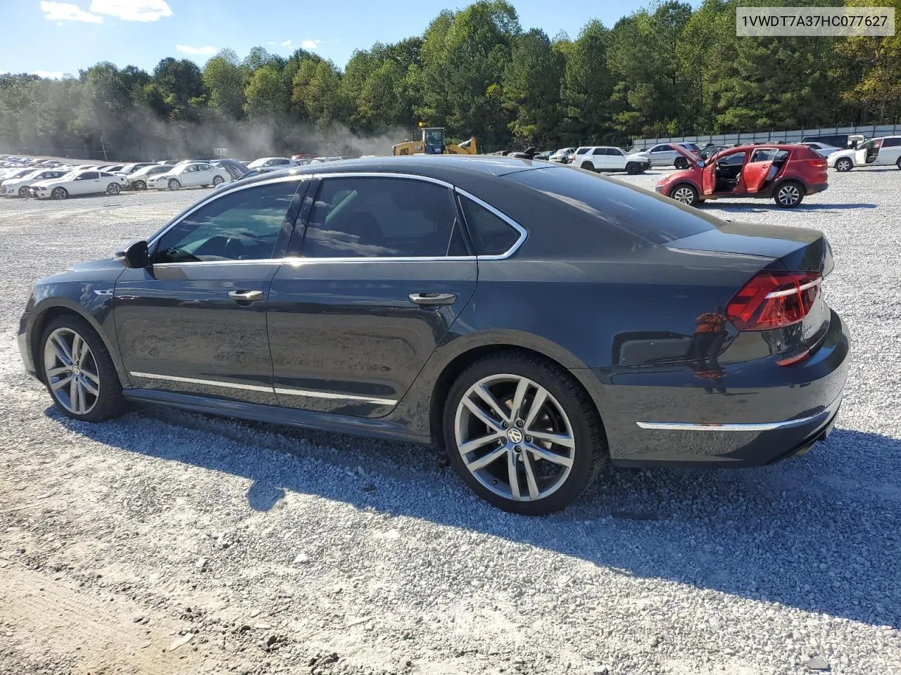 1VWDT7A37HC077627 2017 Volkswagen Passat R-Line