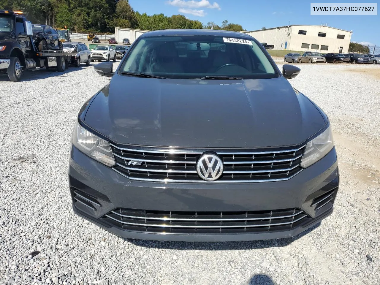 1VWDT7A37HC077627 2017 Volkswagen Passat R-Line