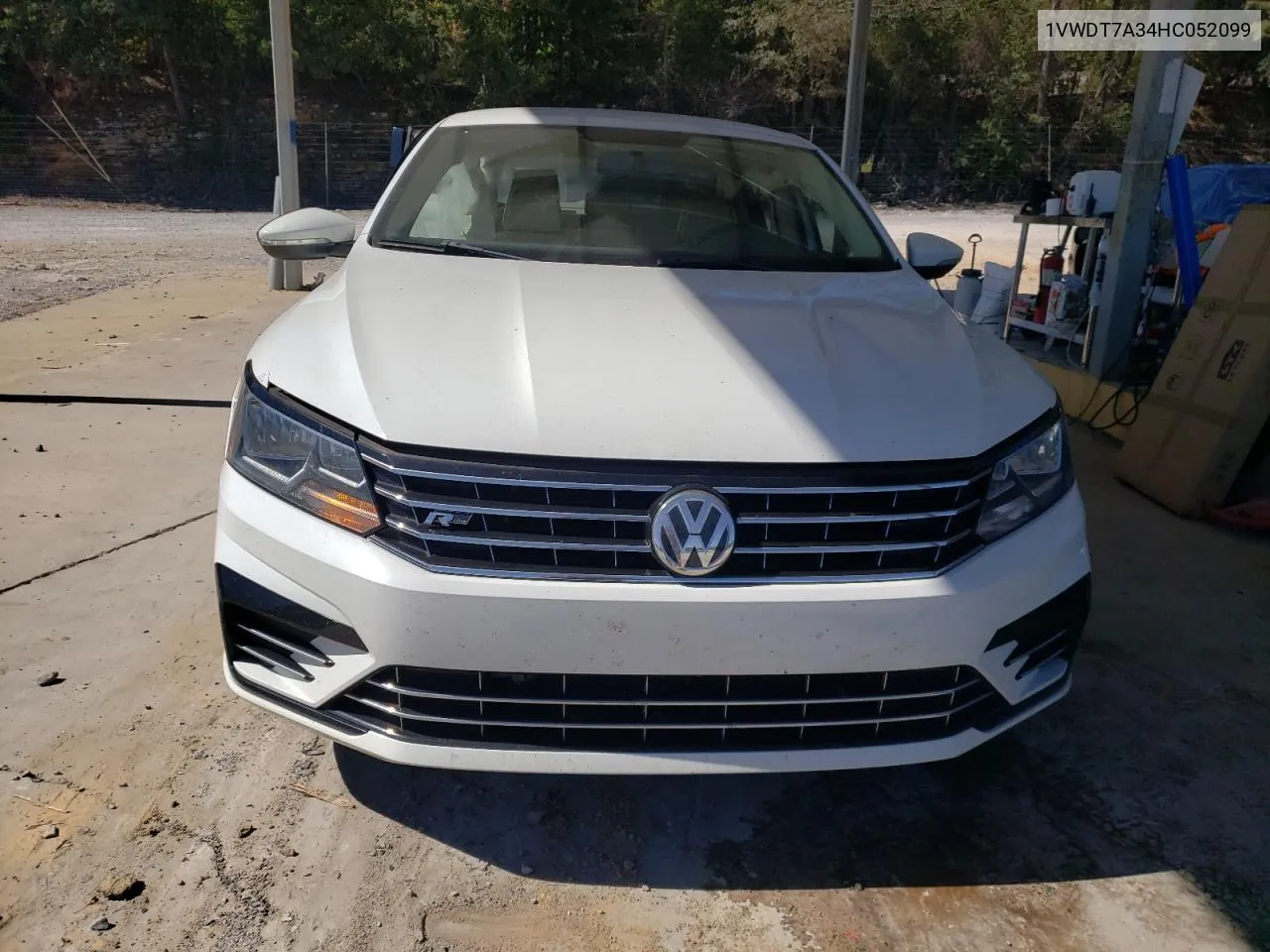 2017 Volkswagen Passat R-Line VIN: 1VWDT7A34HC052099 Lot: 76518804