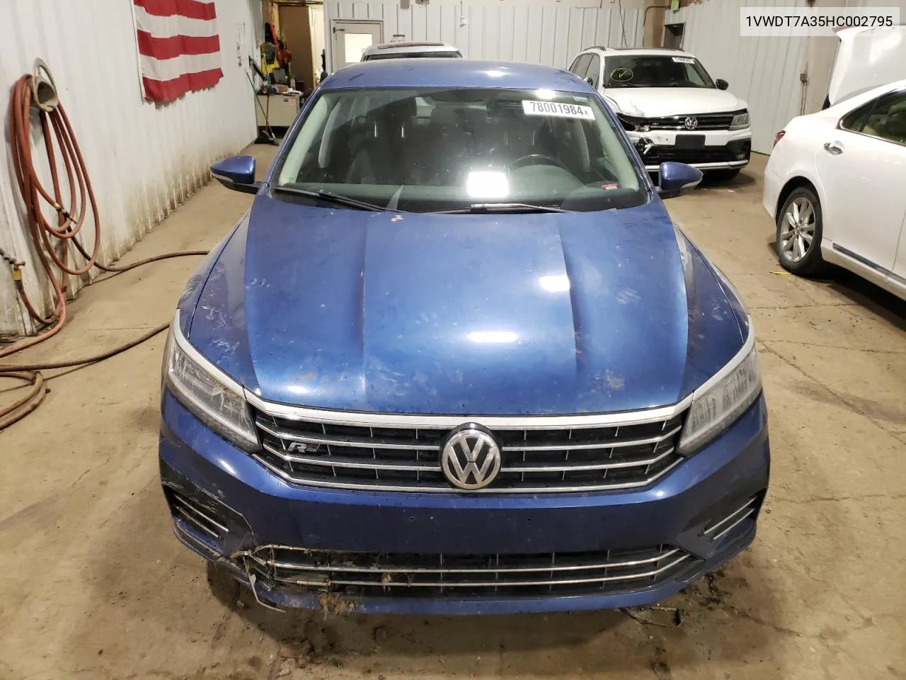 2017 Volkswagen Passat R-Line VIN: 1VWDT7A35HC002795 Lot: 78001984