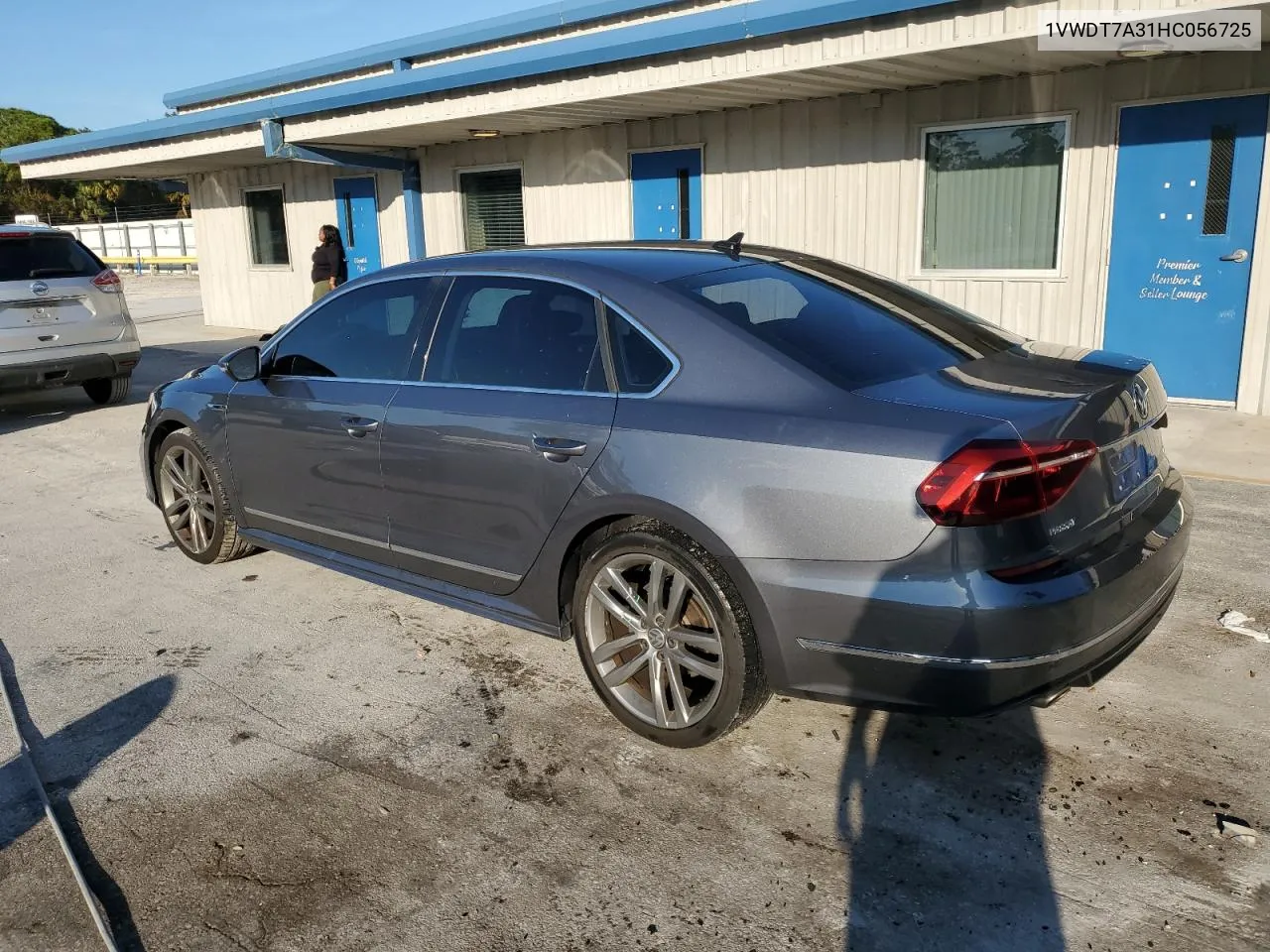 2017 Volkswagen Passat R-Line VIN: 1VWDT7A31HC056725 Lot: 78101474