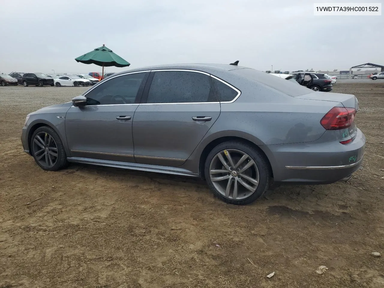 2017 Volkswagen Passat R-Line VIN: 1VWDT7A39HC001522 Lot: 78144594