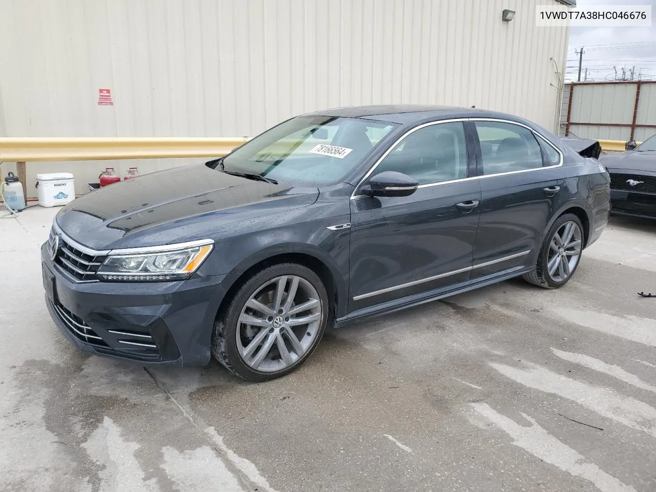 2017 Volkswagen Passat R-Line VIN: 1VWDT7A38HC046676 Lot: 78166564