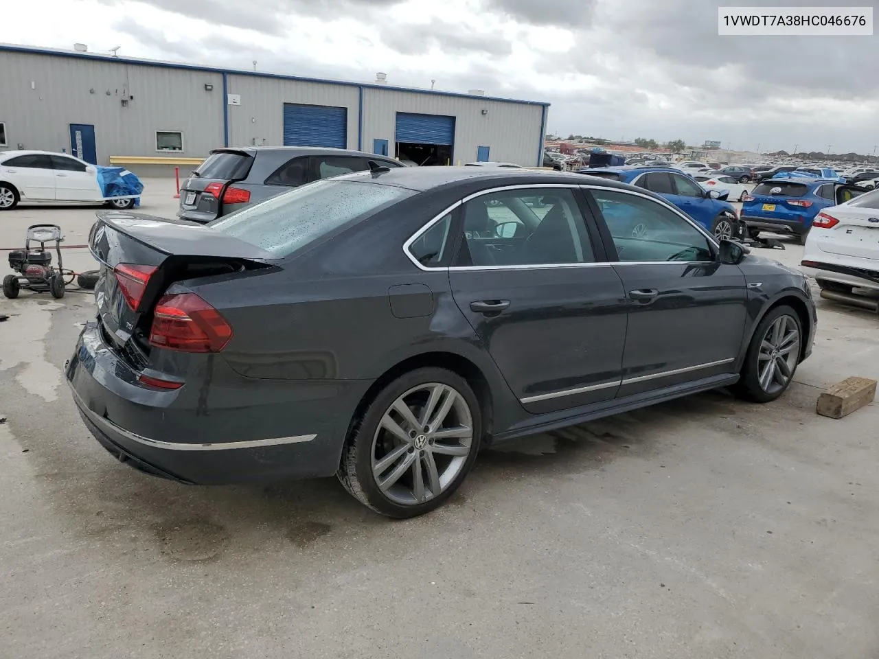 2017 Volkswagen Passat R-Line VIN: 1VWDT7A38HC046676 Lot: 78166564