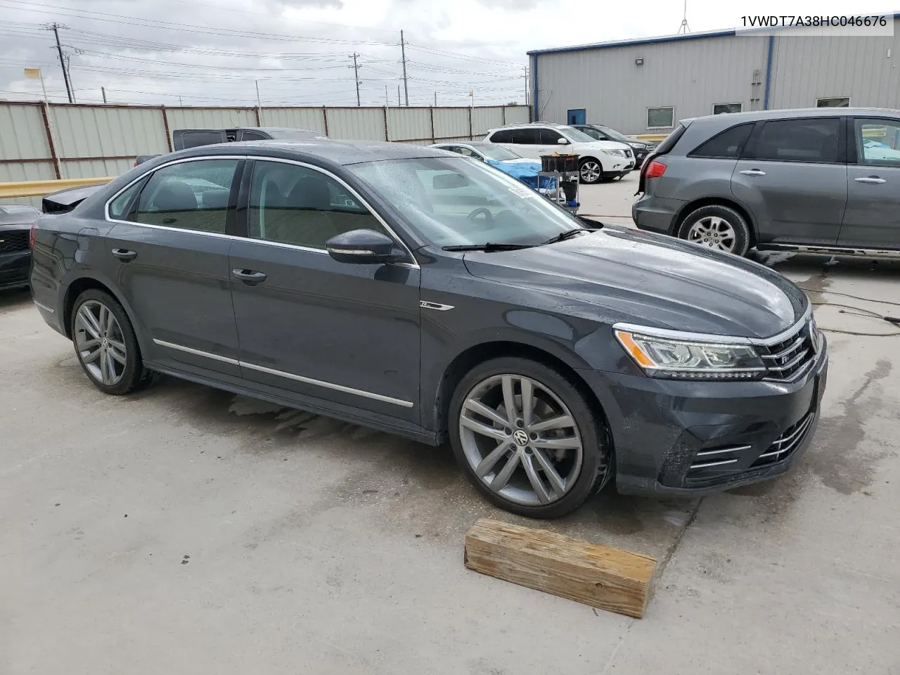 2017 Volkswagen Passat R-Line VIN: 1VWDT7A38HC046676 Lot: 78166564