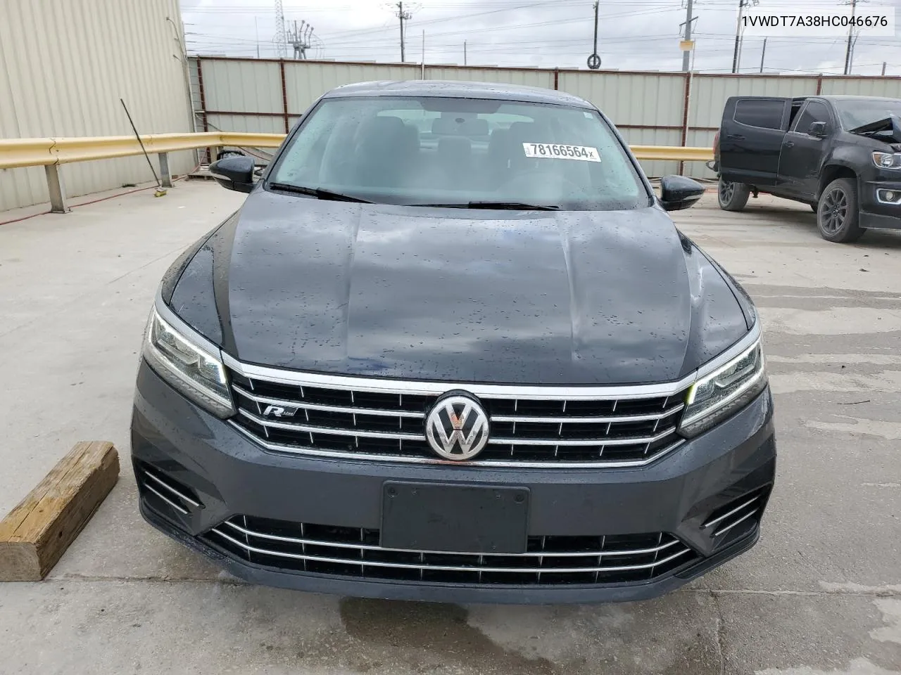 2017 Volkswagen Passat R-Line VIN: 1VWDT7A38HC046676 Lot: 78166564