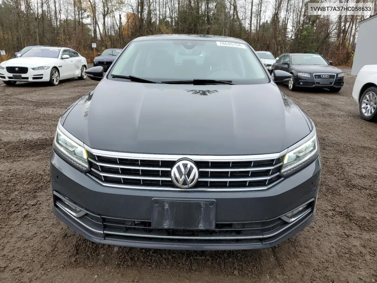 2017 Volkswagen Passat Se VIN: 1VWBT7A37HC058633 Lot: 78640154