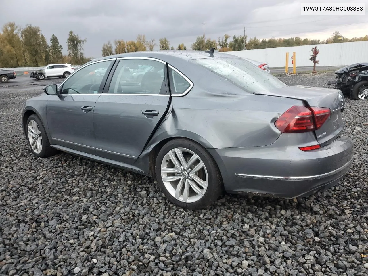 2017 Volkswagen Passat Se VIN: 1VWGT7A30HC003883 Lot: 79287664