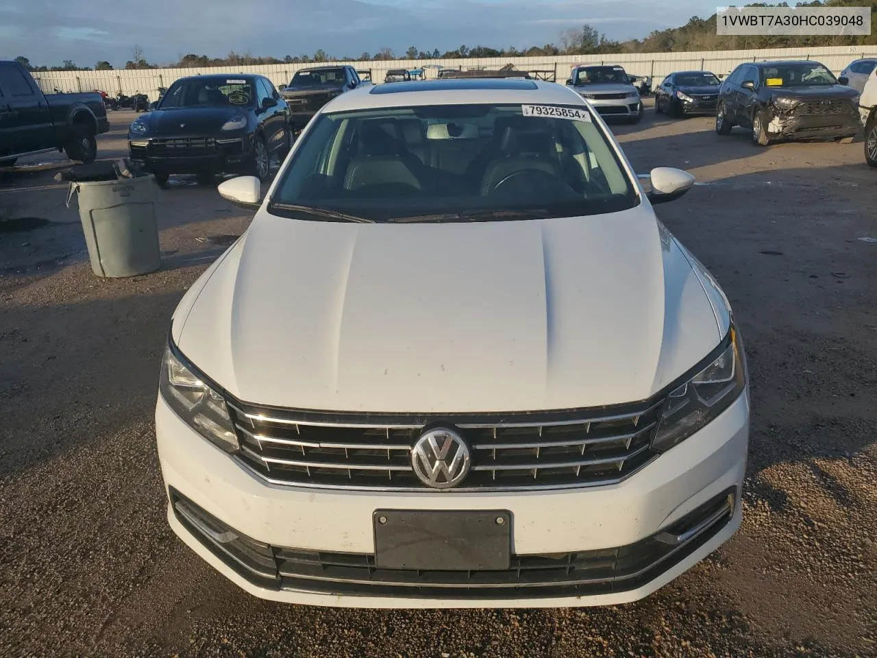 2017 Volkswagen Passat Se VIN: 1VWBT7A30HC039048 Lot: 79325854